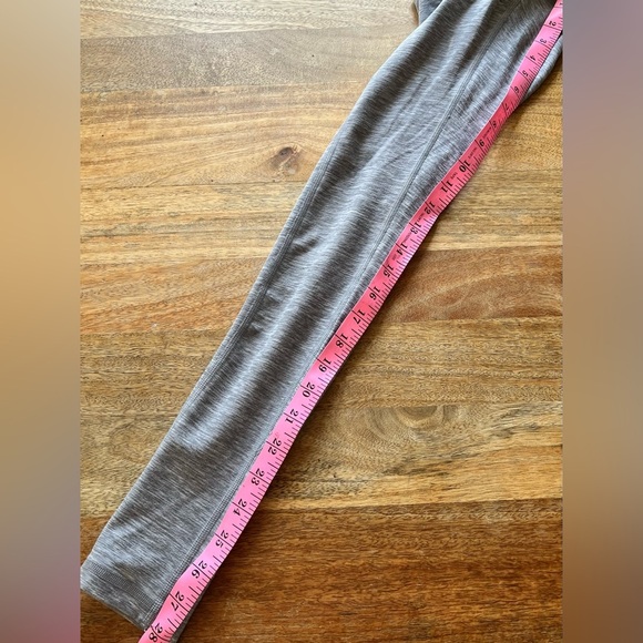 Heather Gray Leggings Size 2 Long | Side pockets - Picture 4 of 9